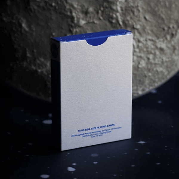 NASA Holographic Foil “Meatball” Logo Playing Cards by Fulton - Image 3
