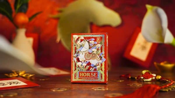 Year of the Horse Playing Cards by TCC Fashion