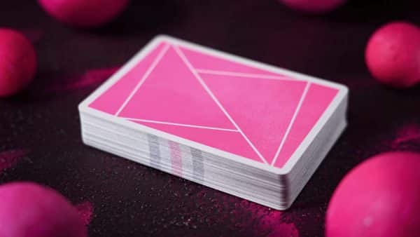 Flexible Pink Playing Cards by TCC - Image 3