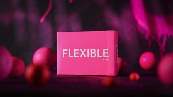 Flexible Pink Playing Cards by TCC