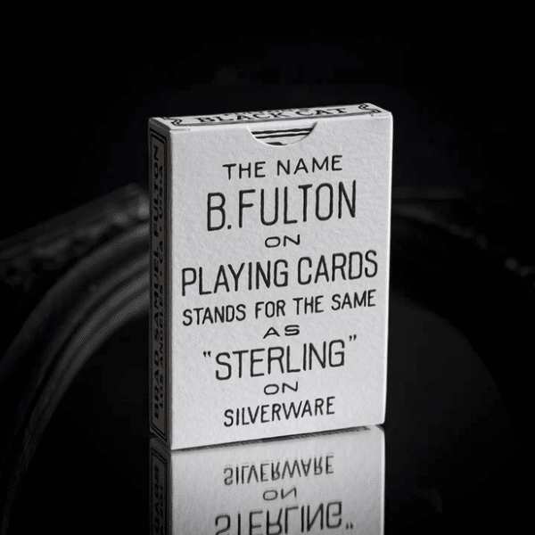 Fultons Black Cat Limited Edition Gilded- Gold Playing Cards by Fulton - Image 12