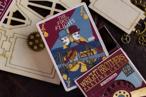 Wright Brothers Playing Cards - Fig. 1 Standard Edition by Room One - Image 3