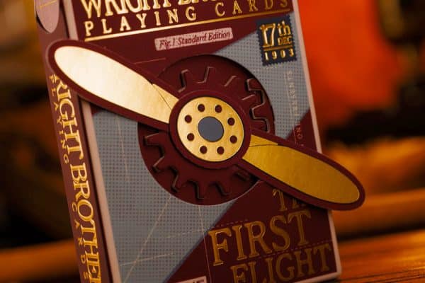 Wright Brothers Playing Cards - Fig. 1 Standard Edition by Room One - Image 2
