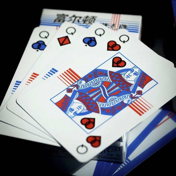 Fultons White Owl Signed Blind Box AP Playing Cards by Fulton | X