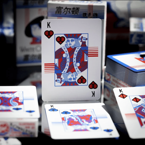 Fultons White Owl Limited Edition Gilded- Pink Playing Cards by Fulton - Image 6