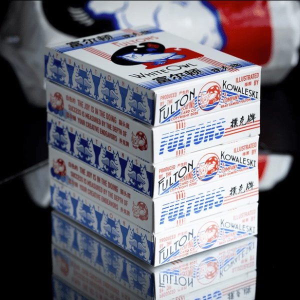 Fultons White Owl Playing Cards by Fulton - Image 7