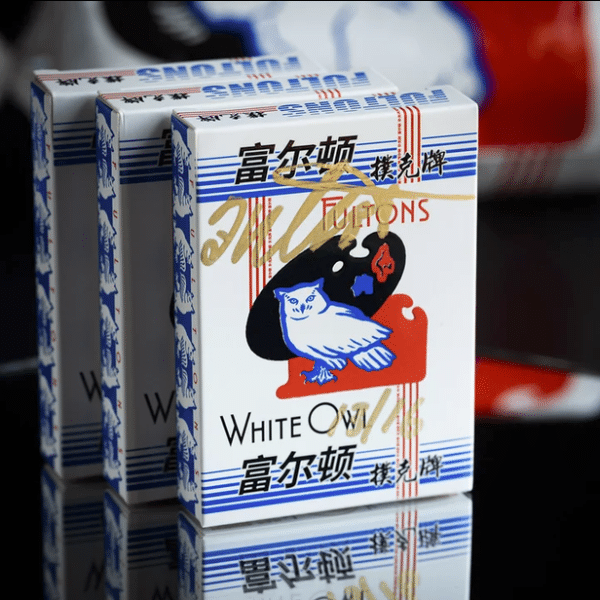 Fultons White Owl Signed Blind Box AP Playing Cards by Fulton