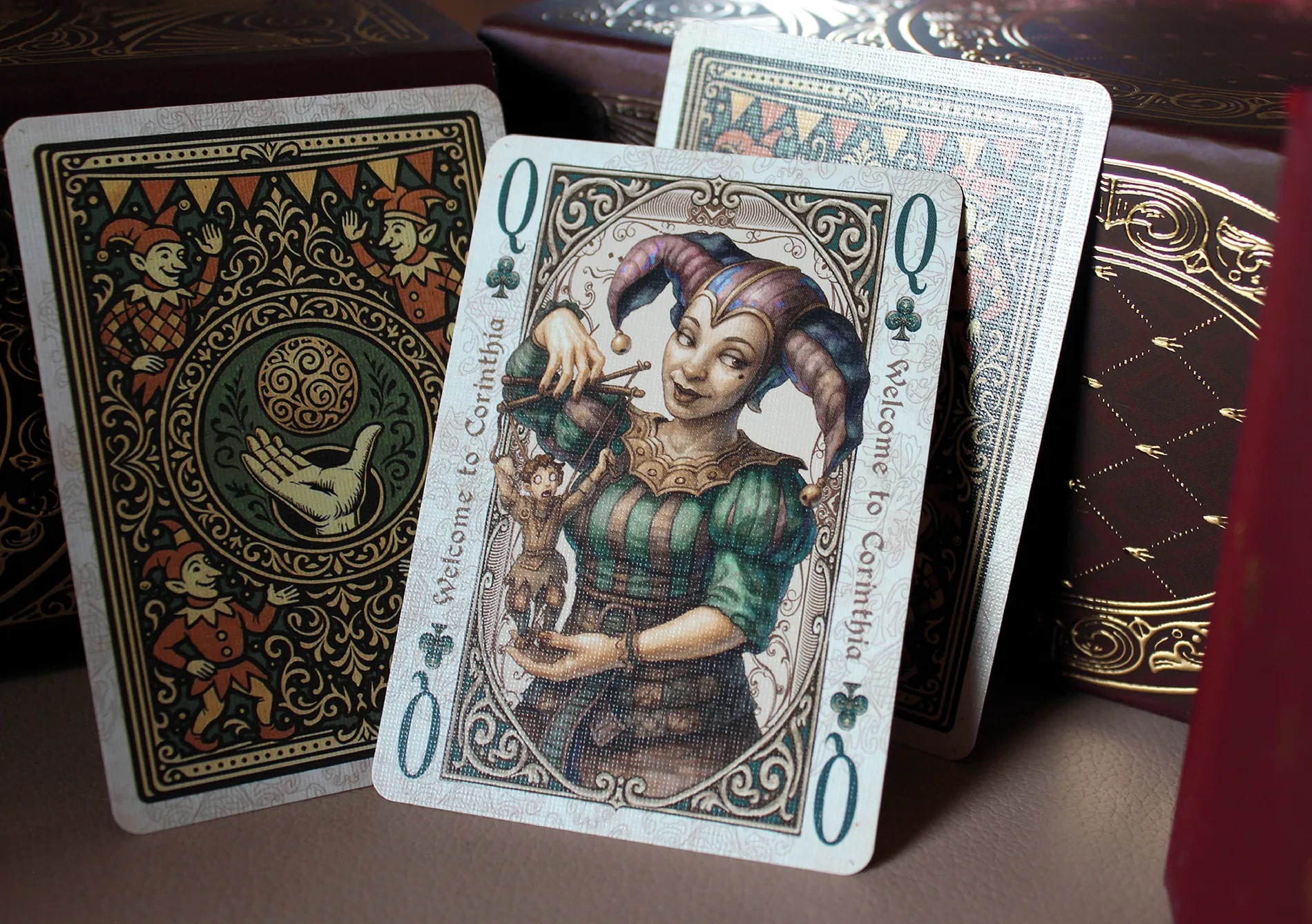 Circus Corinthia- Jiggz Playing Cards by Marianne Larsen | X-Decks