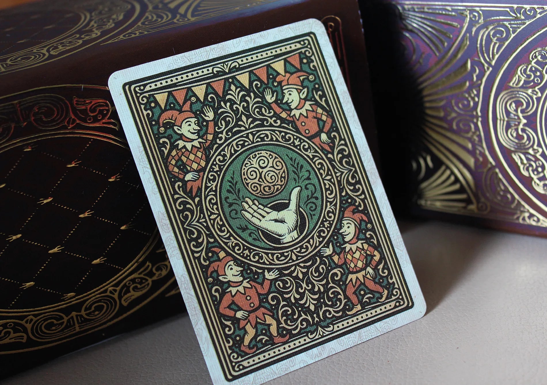 Circus Corinthia- Jiggz Playing Cards by Marianne Larsen | X-Decks