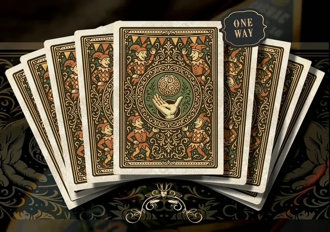 Circus Corinthia- Jiggz Playing Cards by Marianne Larsen | X-Decks