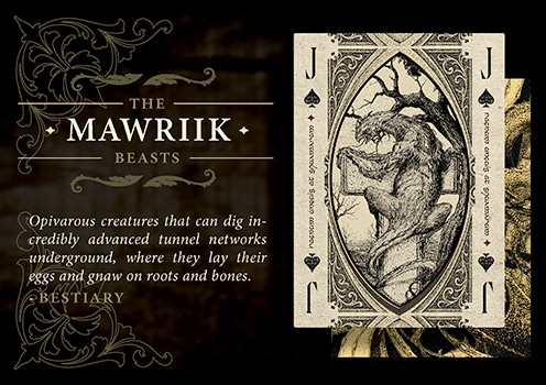 Darkfur- Scale Playing Cards by Marianne Larsen - Image 16