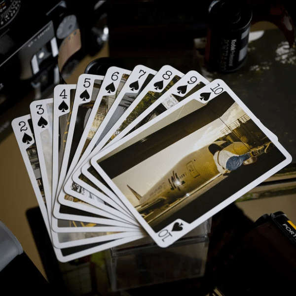 Shin Noguchi Limited Gilded Edition- Red Playing Cards by Fulton - Image 11