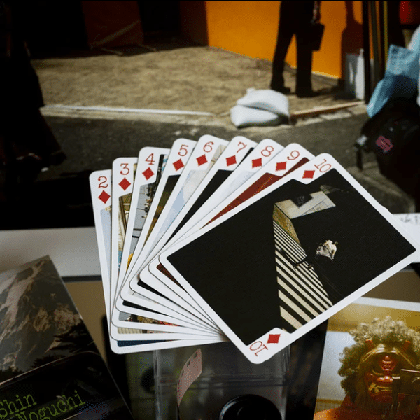 Shin Noguchi Limited Gilded Edition- Red Playing Cards by Fulton - Image 3