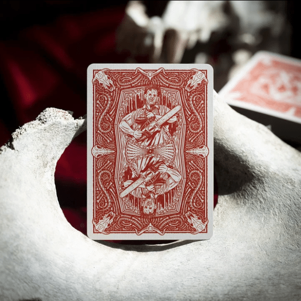 The Texas Chainsaw Massacre Limited Edition Gilded-Black Playing Cards by Fulton - Image 4