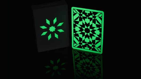 Majolica V2 Luminescent Playing Cards by Tara Studio