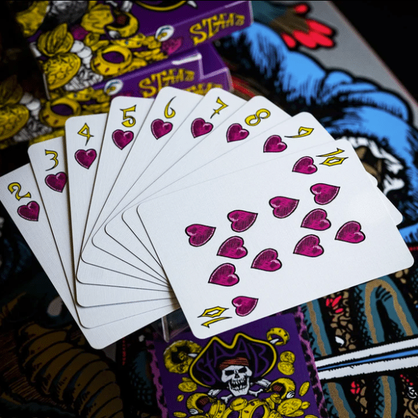 Kevin Staab Limited Gilded- Color of Money Pirate Playing Cards by Fulton - Image 9