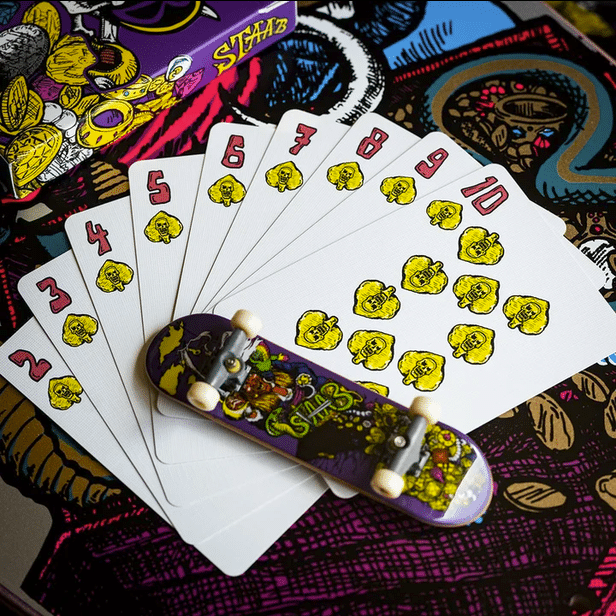 Kevin Staab Limited Gilded- Pink Pirate Playing Cards by Fulton