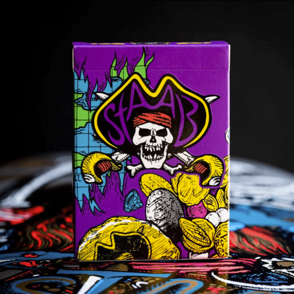 Kevin Staab 40th Anniversary Pirate Playing Cards by Fulton