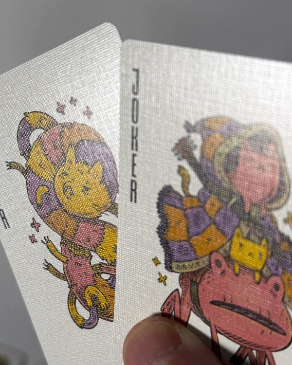 Meowgicians- Pink-Yellow Playing Cards - Image 5
