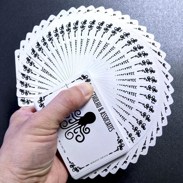 Cthulhu & Associates - Insanely Clinical by Relativity Playing Cards - Image 4