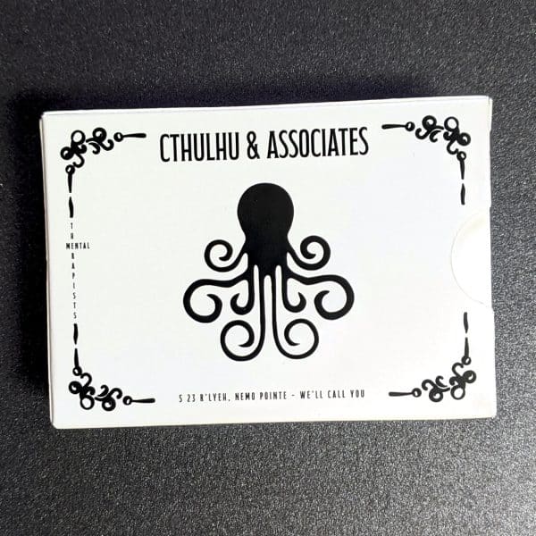 Cthulhu & Associates - Insanely Clinical by Relativity Playing Cards