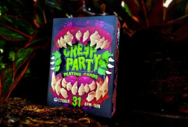 Creepy Party Playing Cards: Spooky-Signature Gilded by Hòa Phan