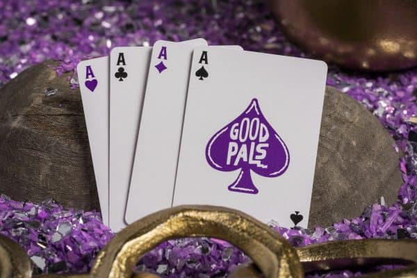 Good Pals (Purple Foiled) Logo Playing Cards by Good Pals - Image 4