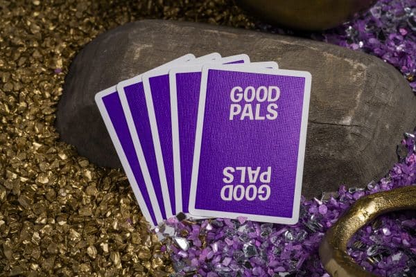 Good Pals (Purple Foiled) Logo Playing Cards by Good Pals - Image 3