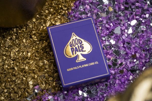 Good Pals (Purple Foiled) Logo Playing Cards by Good Pals