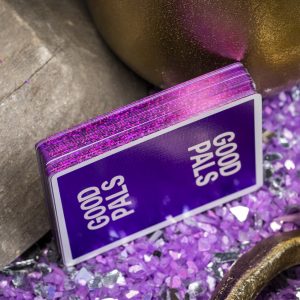 GILDED Good Pals (Purple Foiled) Logo Playing Cards by Good Pals
