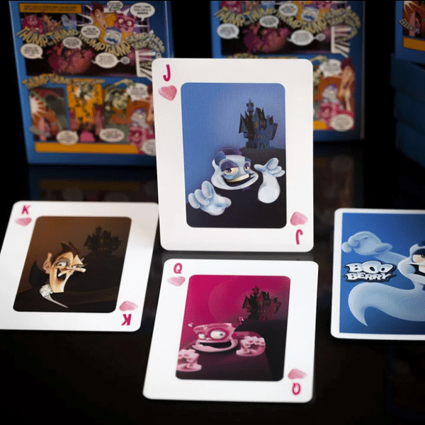Booberry 55th Anniversary Limited Gilded- Pink Playing Cards by Fulton - Image 11